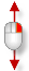 Right mouse up and down drag